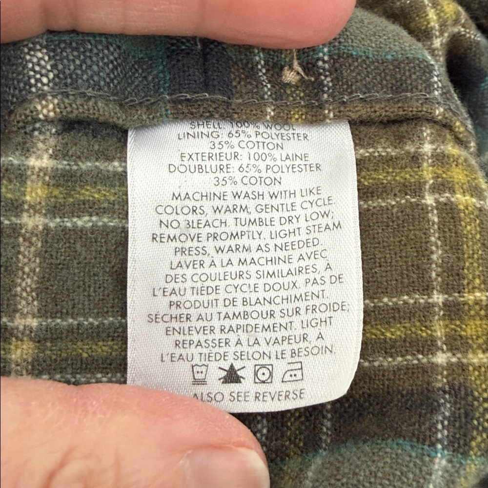 Pendleton Button Down Plaid Washable Wool Lodge S… - image 12